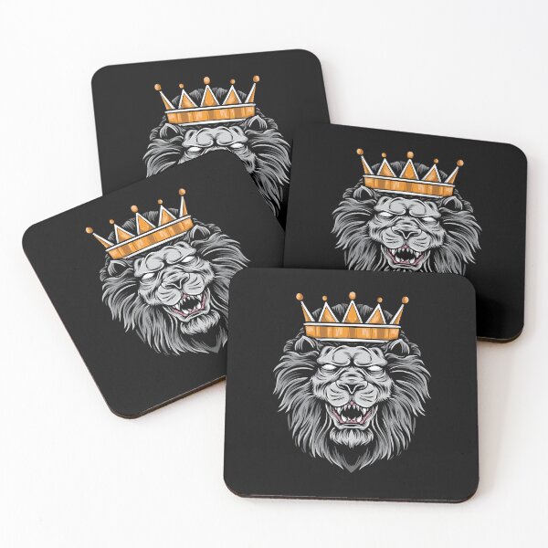 Item preview, King Lion, Crowned Lion, Fierce Lion, Lion designed and sold by OutLoudDesigns.