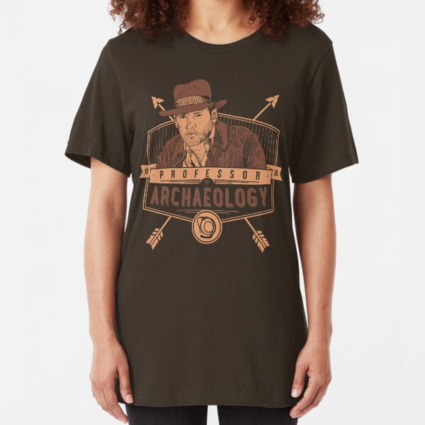 Professor of Archaeology Slim Fit T-Shirt