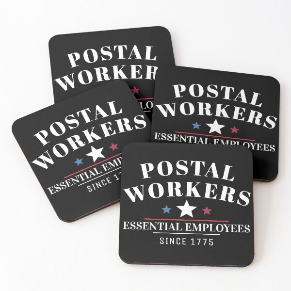 Item preview, Postal Worker Essential Employee Patriotic designed and sold by Bonehead Creations.