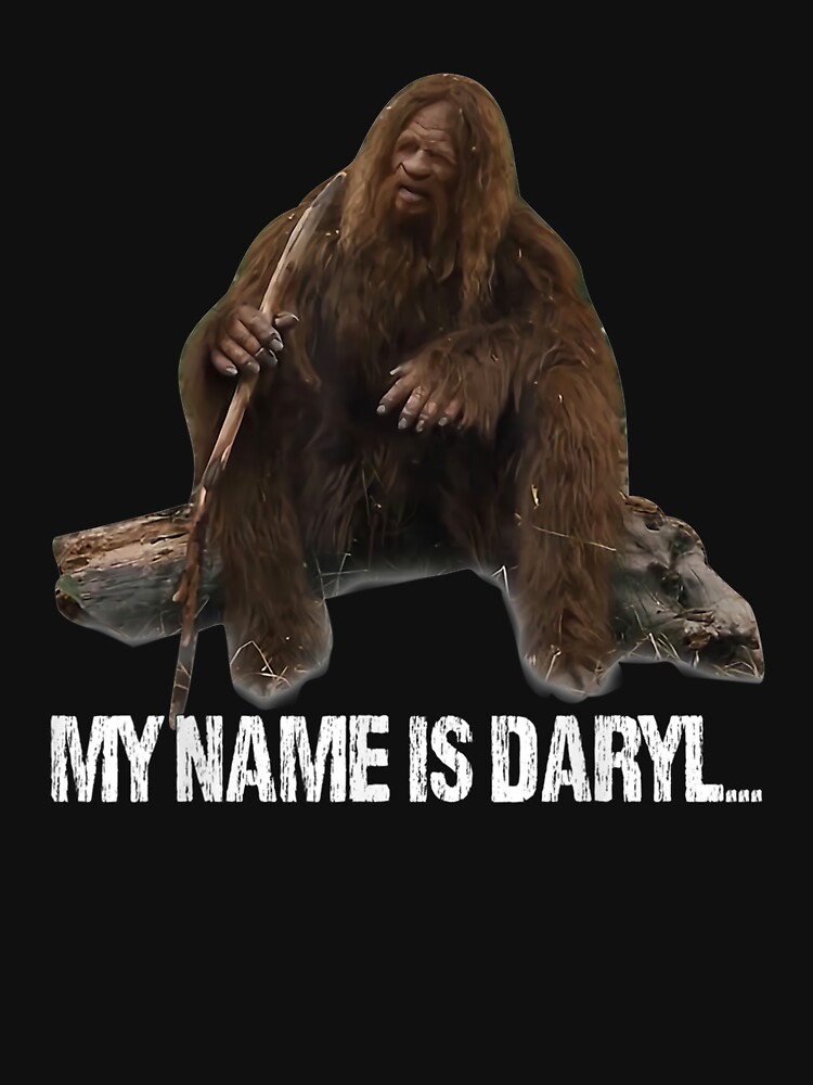 my name is daryl t shirt