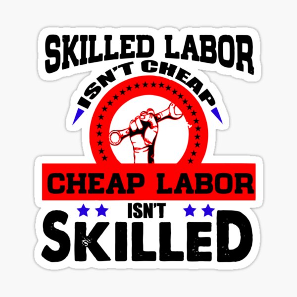 union-good-labor-isnt-cheap-bumper-sticker CU-15B