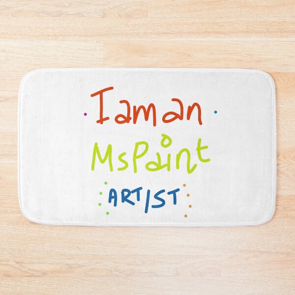 Item preview, I am an MS Paint Artist designed and sold by Ngaiseot.