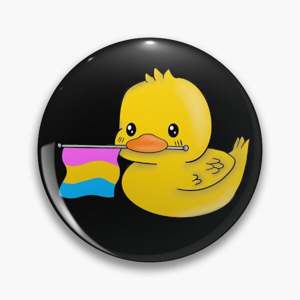 Item preview, Pansexual Duck designed and sold by RuthlesRuth.