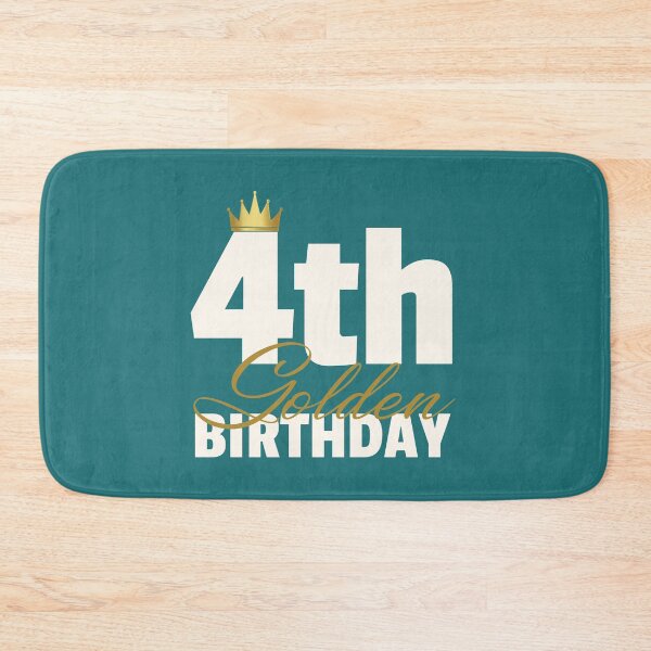 Item preview, Kids 4th Golden Birthday Year Age Crown product designed and sold by doodabobs.