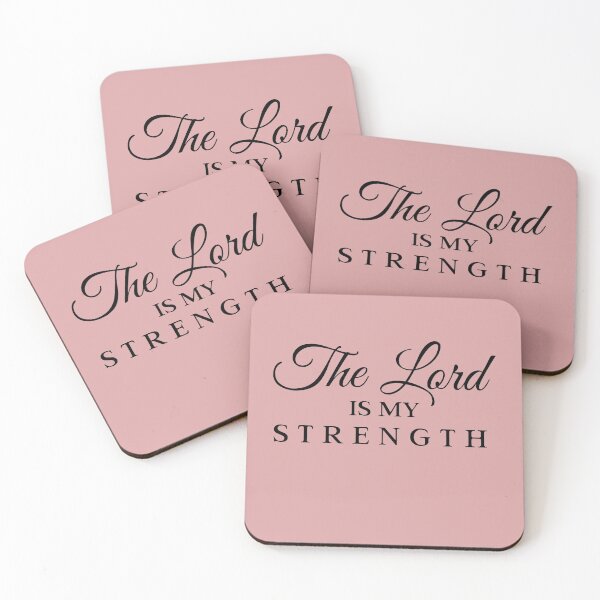 Item preview, The Lord is My Strength designed and sold by LLBee.