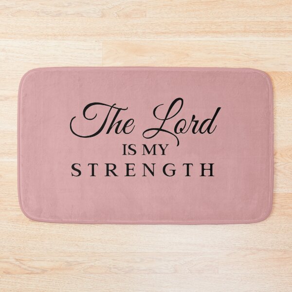 Item preview, The Lord is My Strength designed and sold by LLBee.