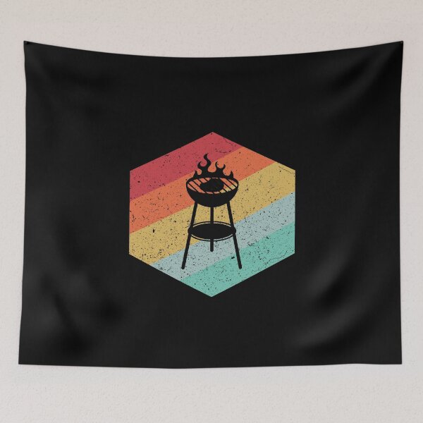 Item preview, Retro BBQ Grill Vintage Barbecue Lovers Gift  designed and sold by Dan66.