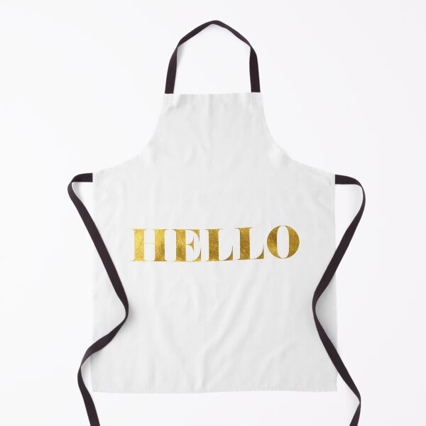 Item preview, Hello Faux Gold Foil designed and sold by tshirtstylist.