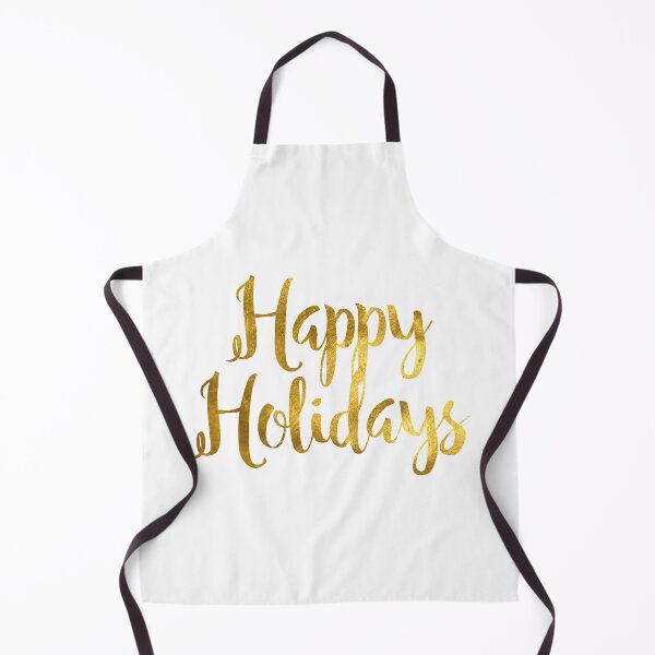 Item preview, Happy Holidays - Faux Gold Foil designed and sold by tshirtstylist.