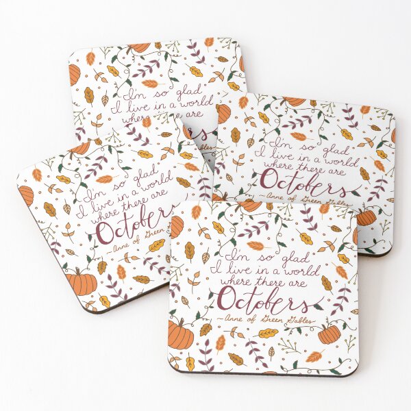 Item preview, October | Fall | Autumn | Quote | Typography  designed and sold by Hilary Leslie.