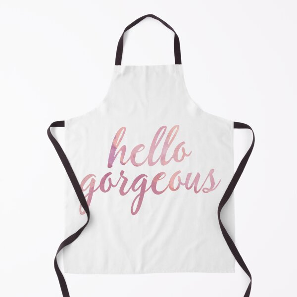 Item preview, Hello Gorgeous in Pink Watercolor designed and sold by tshirtstylist.