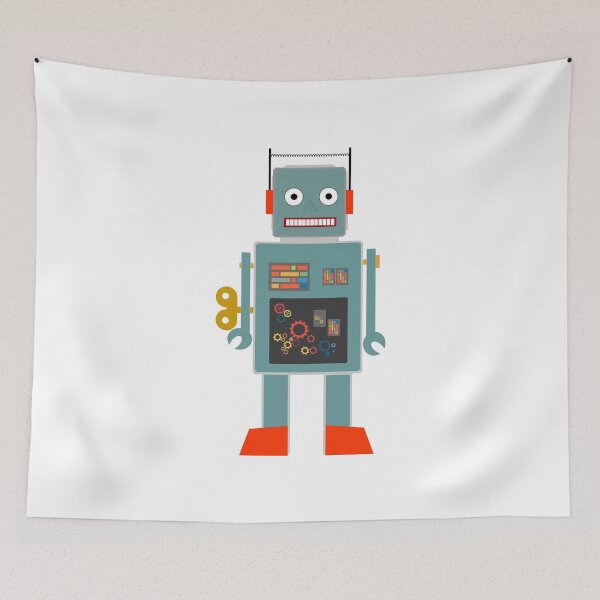 Item preview, Retro Tin Robot designed and sold by urbanbuzzz.