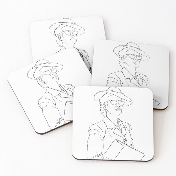 Item preview, Ratched- Sarah Paulson- Line Art designed and sold by briannarose15.