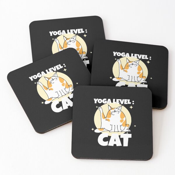 Item preview, Yoga Level : CAT designed and sold by leBoosh-Designs.
