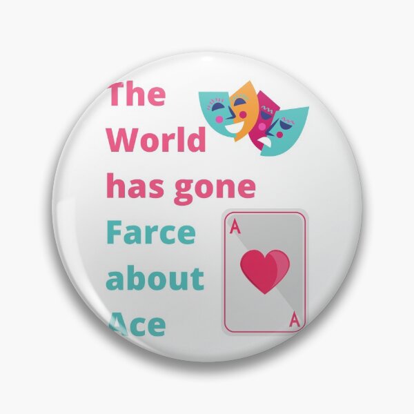Aperçu de l'œuvre World is Farce about Ace créée et vendue par TeeZoneZtore.