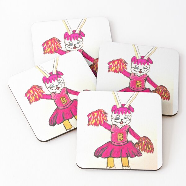 Artikelvorschau, EASTER BUNNY CHEERLEADER entworfen und verkauft von JoAnnHayden.