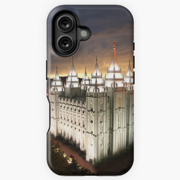 Item preview, Salt Lake Temple Cloudy Sunset 20x30 designed and sold by Ken Fortie.