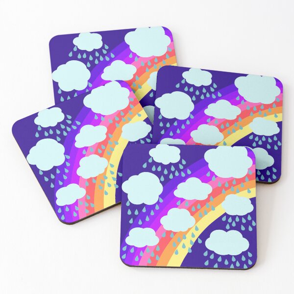 Item preview, Rain clouds and rainbows designed and sold by Robloz.