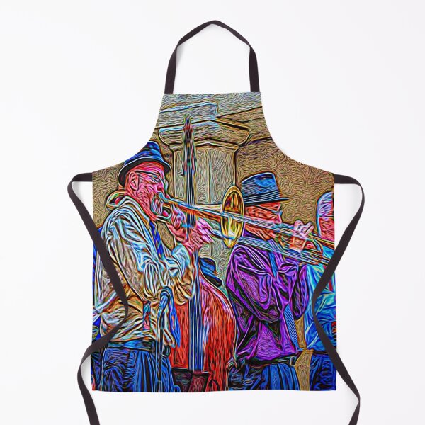 Item preview, Music from the horns filled the evening air designed and sold by Steven Kight.