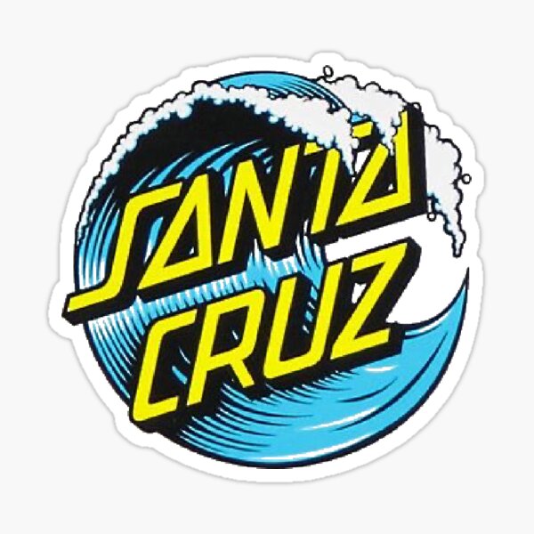 Raz de marée Santa Cruz Sticker
