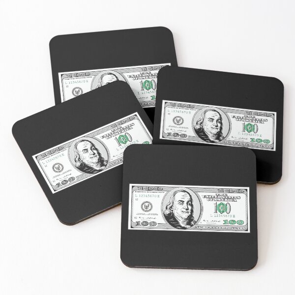 Item preview, 100 dollars, Benjamin, C-note, Money designed and sold by OutLoudDesigns.