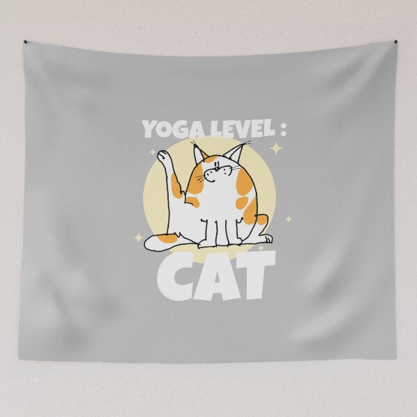 Item preview, Yoga Level : CAT designed and sold by leBoosh-Designs.