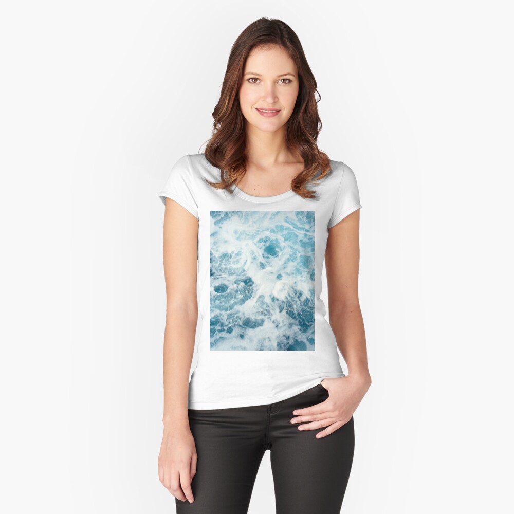 Item preview, Fitted Scoop T-Shirt designed and sold by TravelDream.