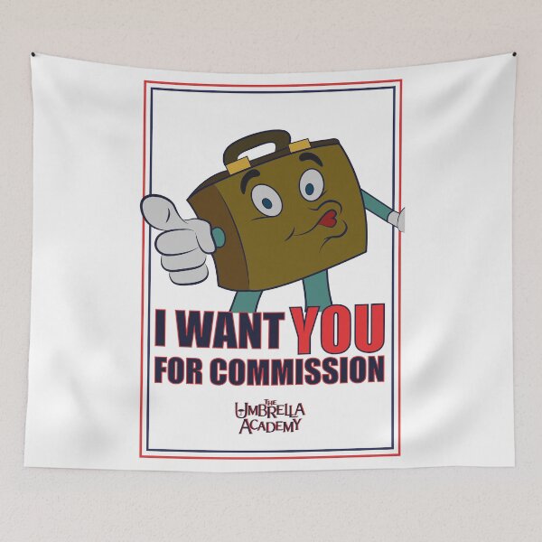 Item preview, UMBRELLA ACADEMY 2: I WANT YOU FOR COMMISSION  designed and sold by FunGangStore.