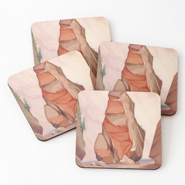 Item preview, Canada Giant Rock Beach Painting designed and sold by SwaDesign.
