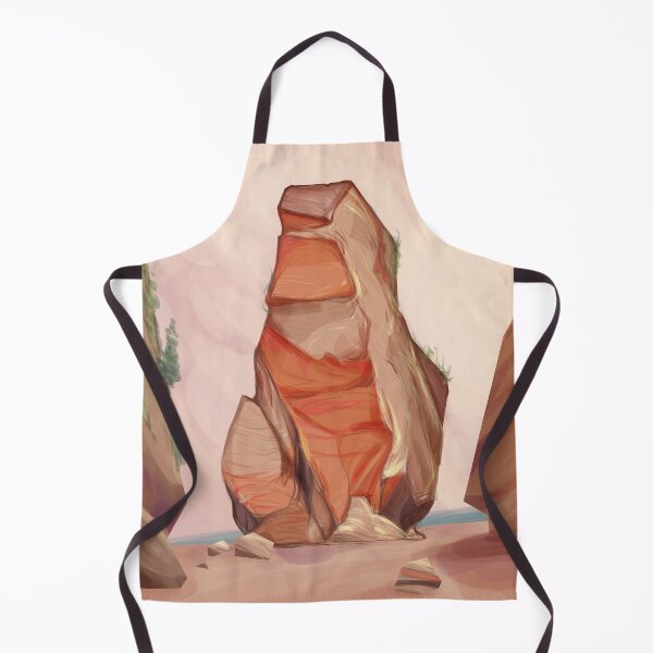 Item preview, Canada Giant Rock Beach Painting designed and sold by SwaDesign.