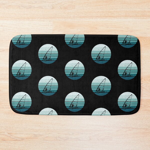Item preview, Windsurf, Windsurfing - Vintage Style Blue Sun designed and sold by EstelleStar.