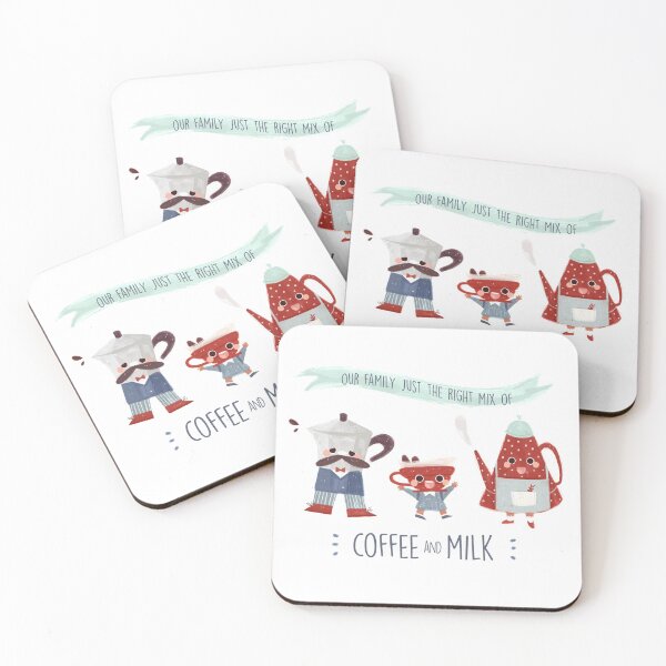 Item preview, Breakfast Coffee Family designed and sold by lisasaputra.