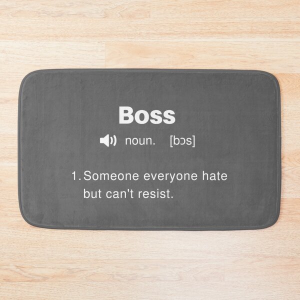 Item preview, Funny Boss Definition designed and sold by Sleepy Cat Design.
