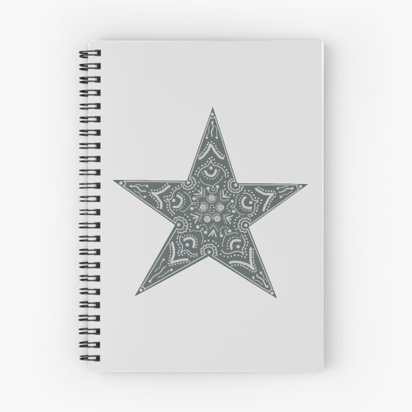 Item preview, Ornate Gray Star designed and sold by Teaching-Dos.