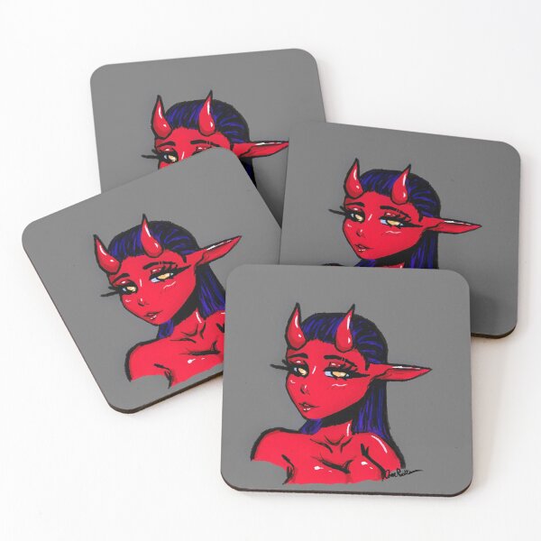 Item preview, Demon woman designed and sold by Salem Scribbles.