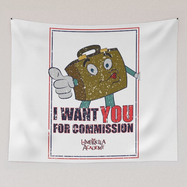 Item preview, UMBRELLA ACADEMY 2: I WANT YOU FOR COMMISSION (GRUNGE STYLE) designed and sold by FunGangStore.