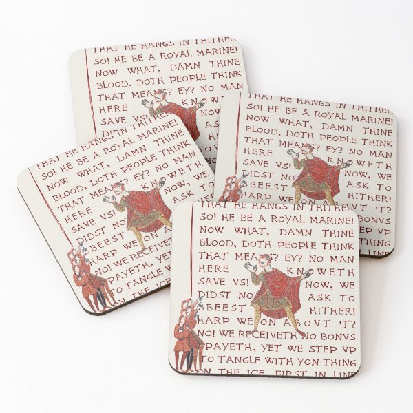 Item preview, he be a royal marine!  designed and sold by tookthat.