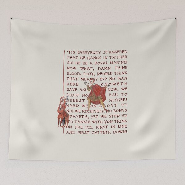 Item preview, he be a royal marine!  designed and sold by tookthat.