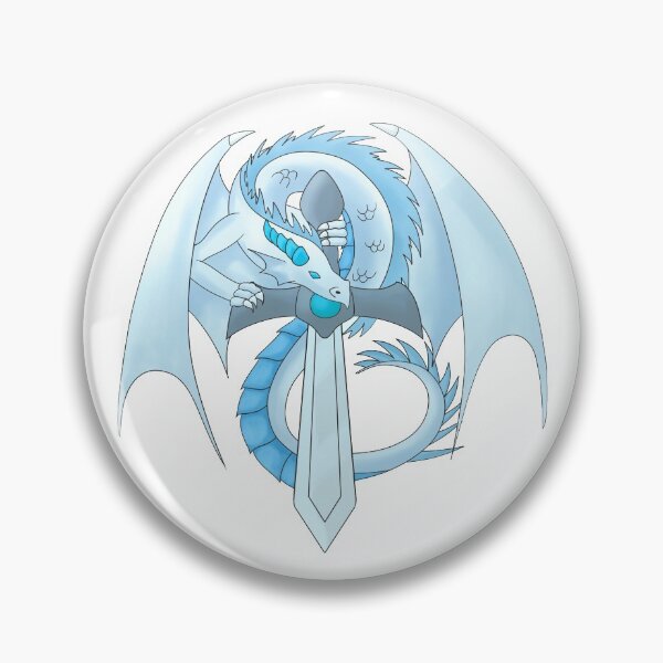 Item preview, Sapphire Sword Dragon designed and sold by BiscuitSnack.