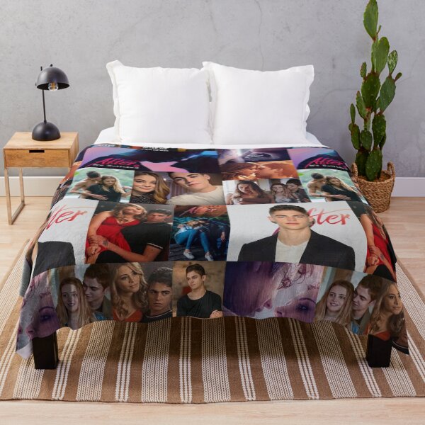 Nach der Collage Fleecedecke