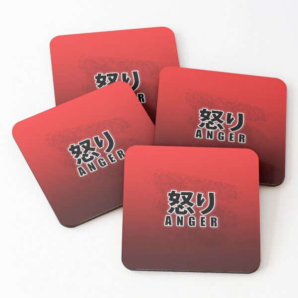 Item preview, Anger Emotional Expression Japanese Kanji designed and sold by SeguinM.