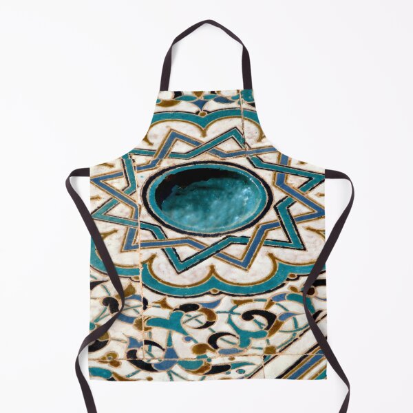 Mosaic Tiles of Moorish Design Apron