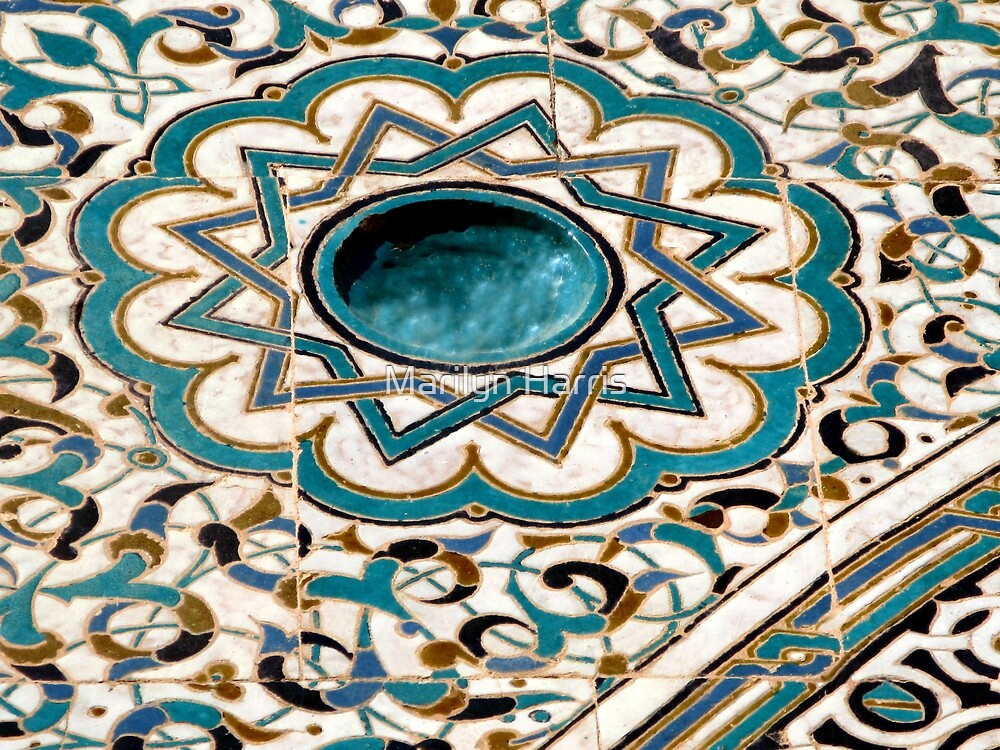 "Mosaic Tiles of Moorish Design" by Marilyn Harris | Redbubble