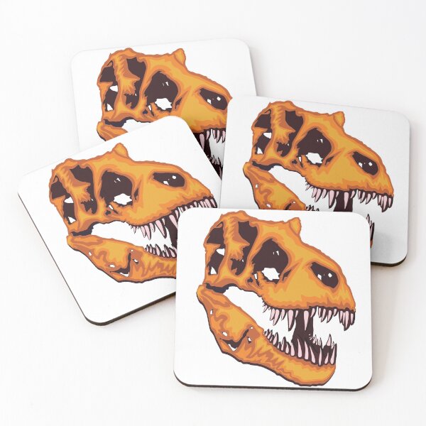 Item preview, Orange Dino designed and sold by FarOutGraphics.