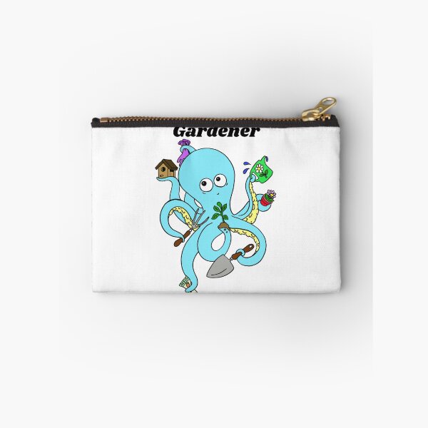 Item preview, Cute and Funny Octopus Gardener Design designed and sold by Monica C. Webster.