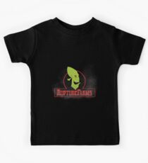 Rupture farms logo Kids Tee