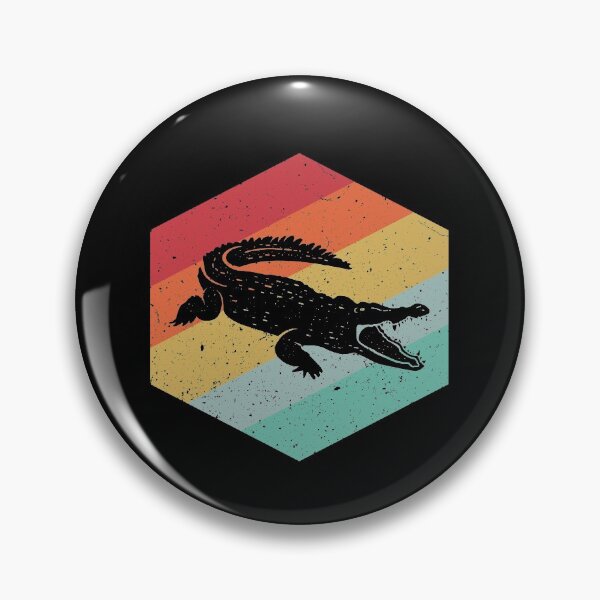 Item preview, Retro Crocodile Vintage Alligator Lover Gift designed and sold by Dan66.