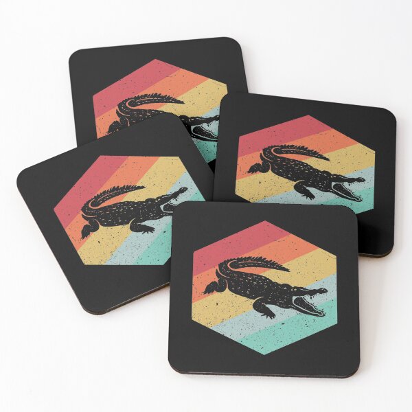 Item preview, Retro Crocodile Vintage Alligator Lover Gift designed and sold by Dan66.