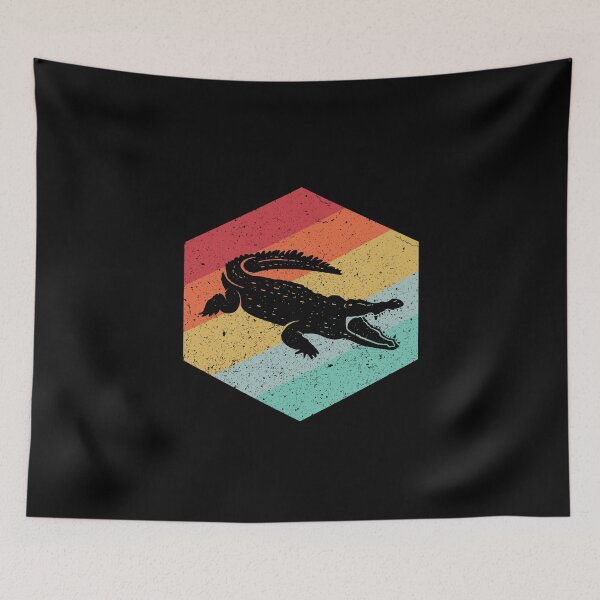 Item preview, Retro Crocodile Vintage Alligator Lover Gift designed and sold by Dan66.
