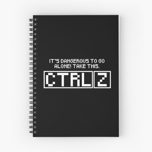 Item preview, ¡Es peligroso ir solo! Toma esto. CTRL Z designed and sold by Zeeph.